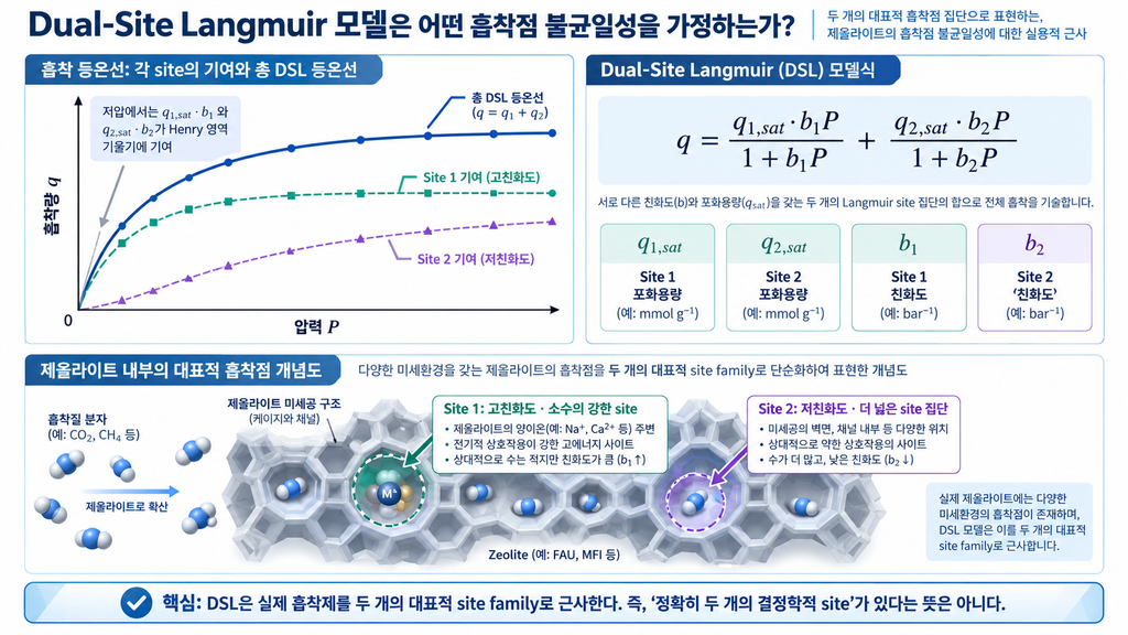 Dual-Site Langmuir 모델은 어떤 흡착점 불균일성을 가정하는가 1 Codex 이미지 2026년 9월 16일 오후 03 49 36